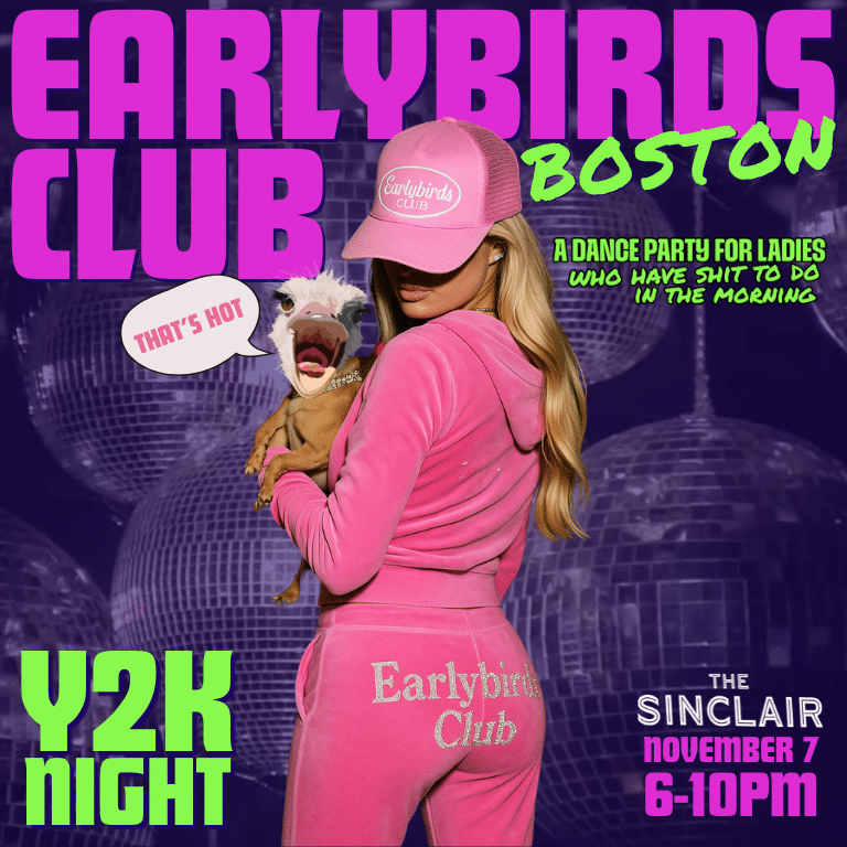 Earlybirds Club – Boston Y2K Night